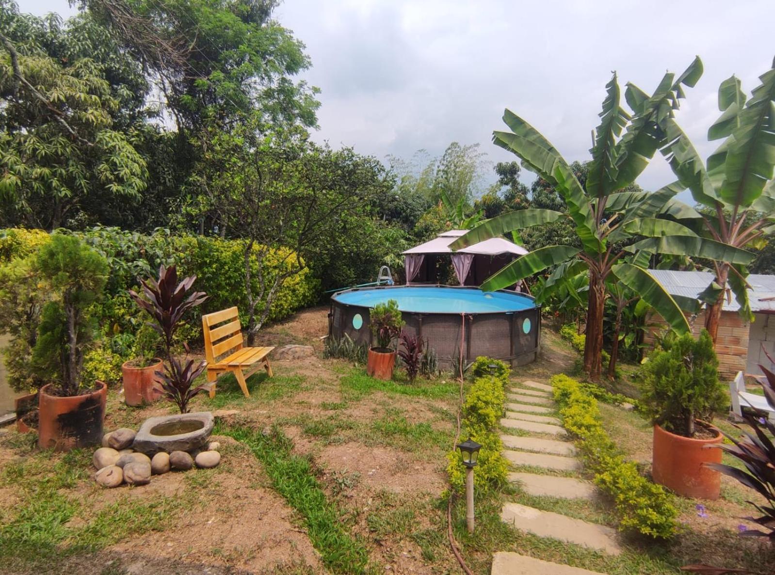 منزل الضيف لا ميسا  في Finca Monarca المظهر الخارجي الصورة